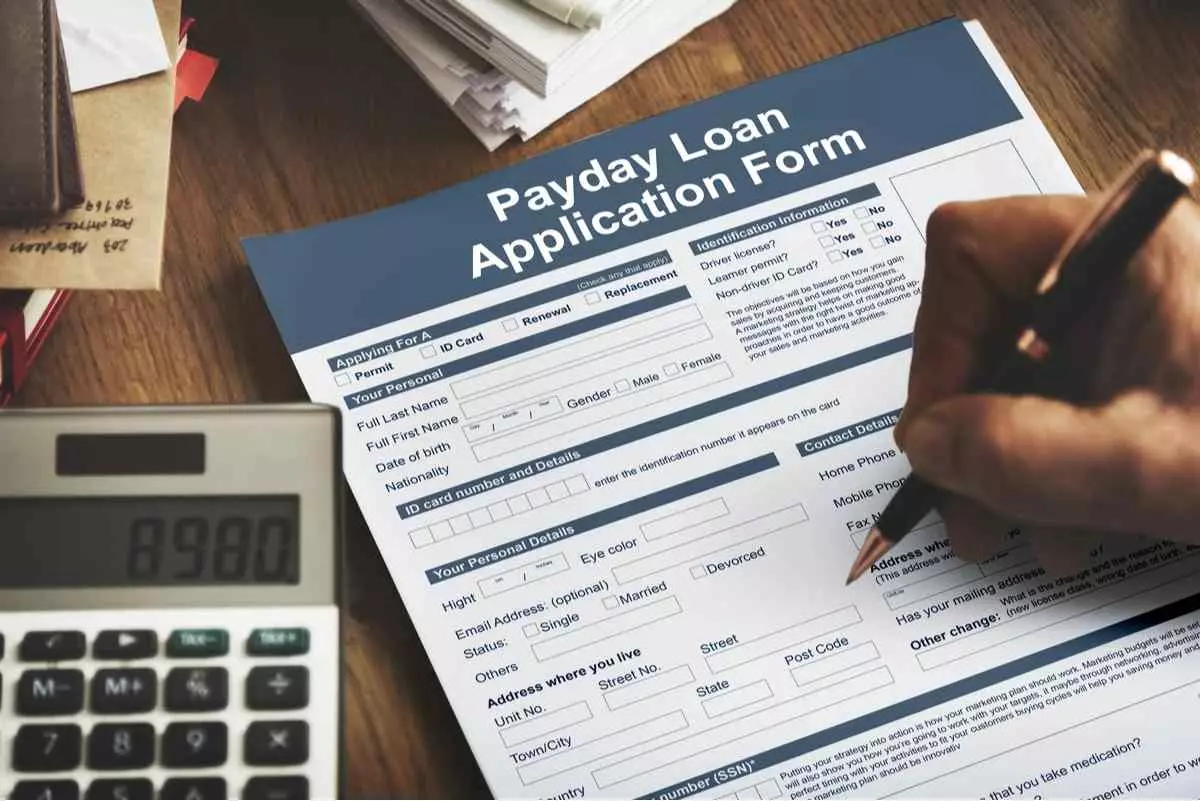Applying for a payday loan