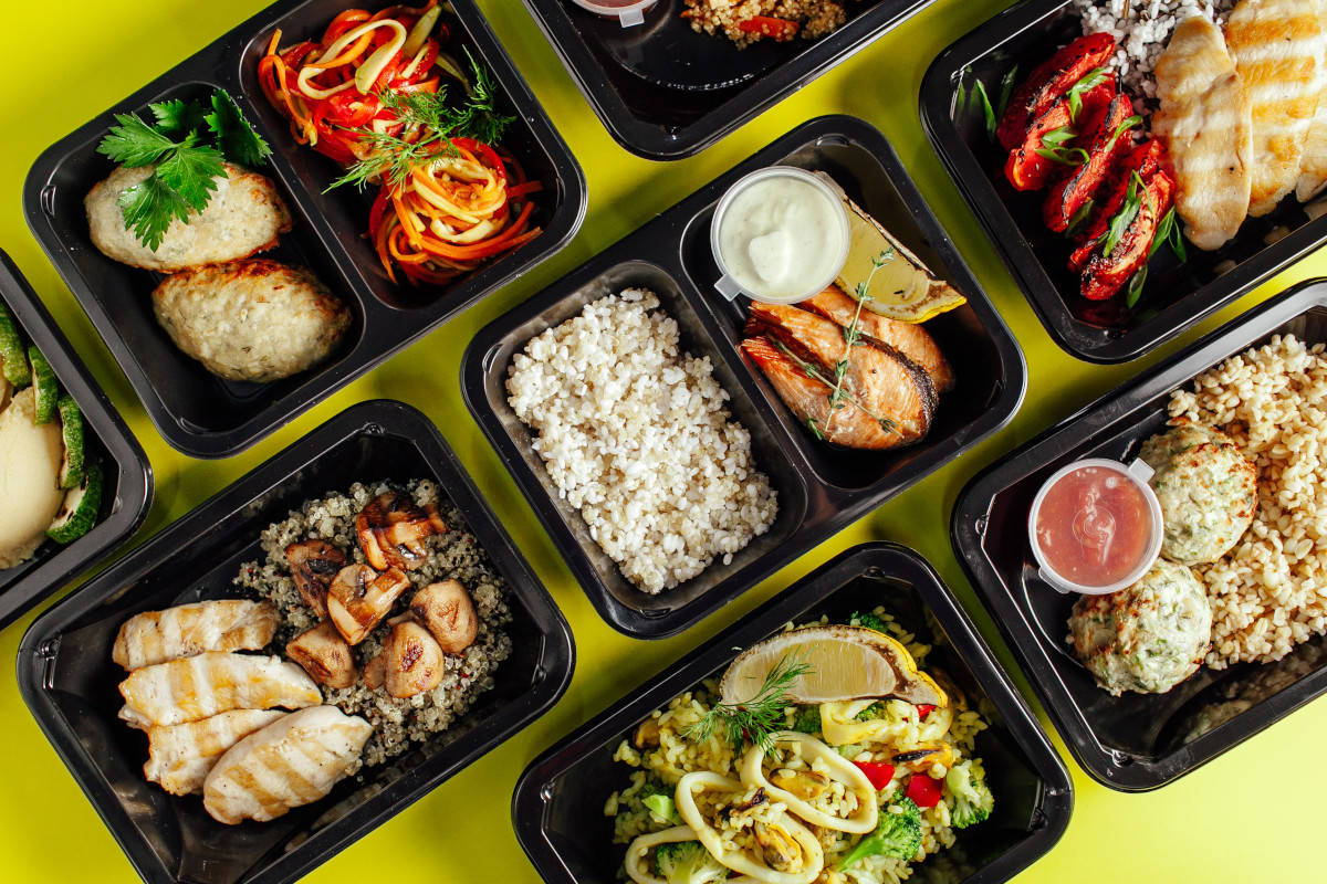 Examples of meal prep.