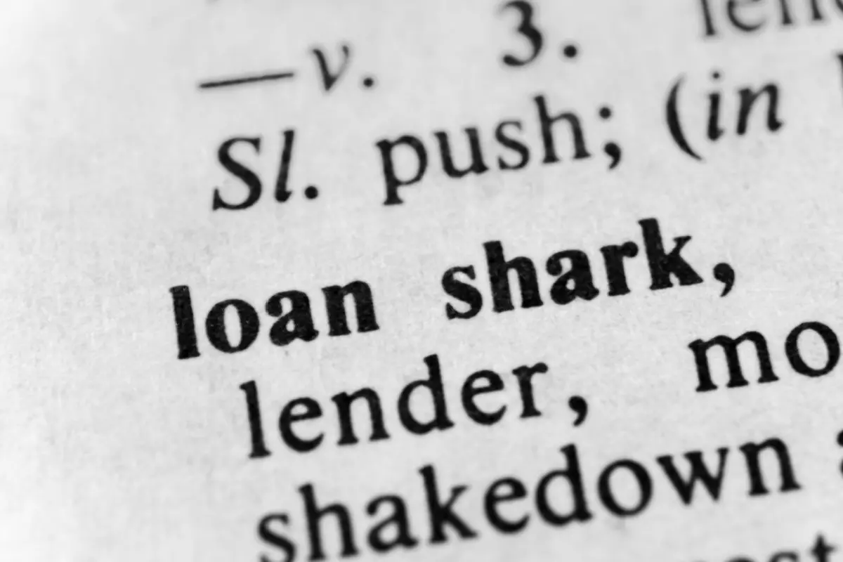 Loan shark definition 